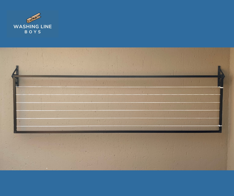 Aluminium Washing Line - Wall-Mounted – Foldable