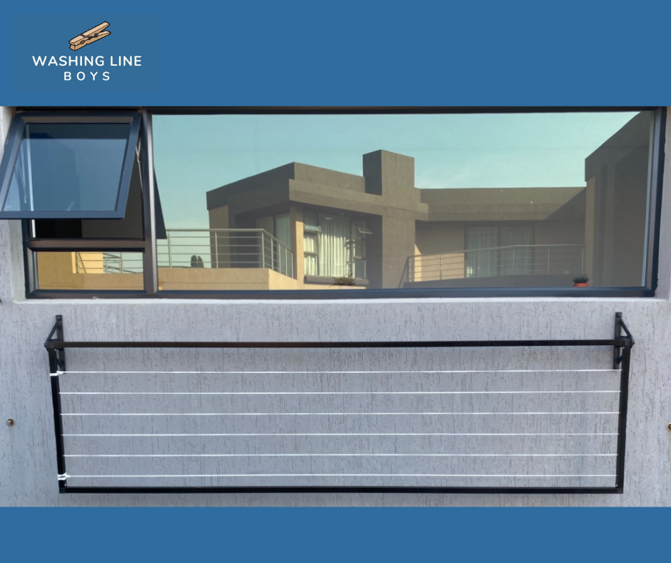 Aluminium Washing Line - Wall-Mounted – Foldable